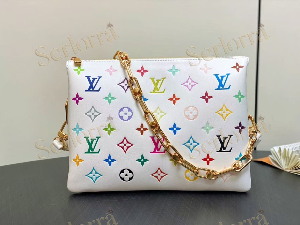 LOUIS VUITTON MURAKAMI LV X TM COUSSIN PM