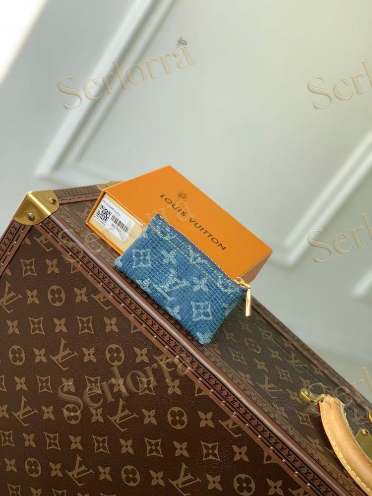LOUIS VUITTON DENIM KEY POUCH