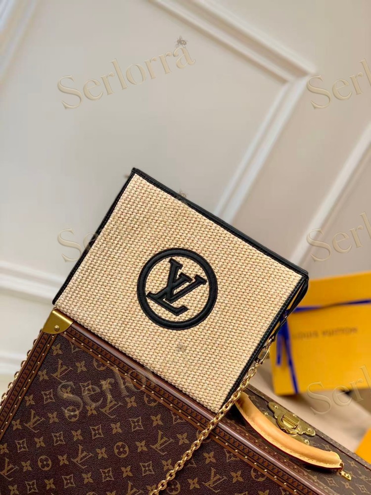 LOUIS VUITTON TOILETRY POUCH ON CHAIN