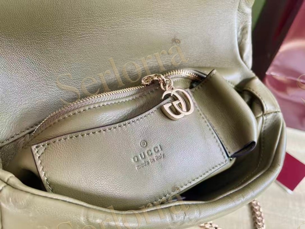GUCCI GG MILANO SMALL TOP HANDLE BAG