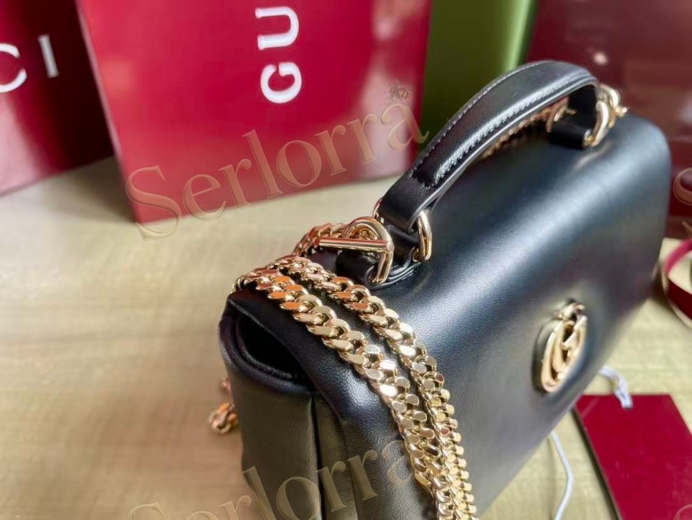 GUCCI GG MILANO SMALL TOP HANDLE BAG