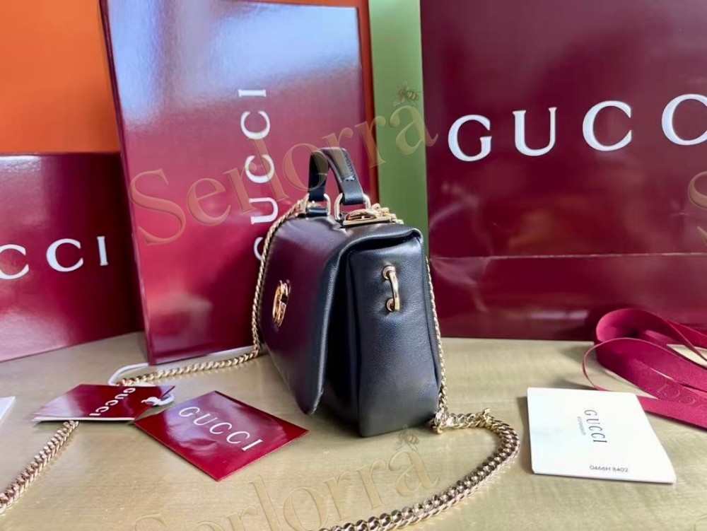 GUCCI GG MILANO SMALL TOP HANDLE BAG