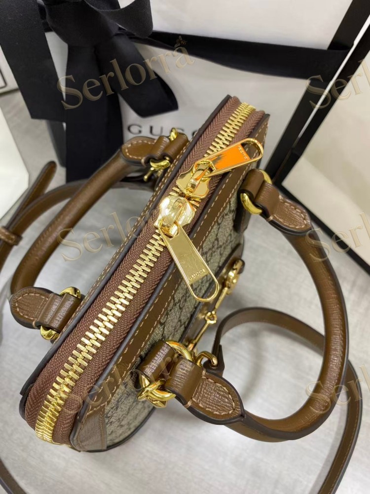 GUCCI HORSEBIT 1955 MINI TOP HANDLE BAG