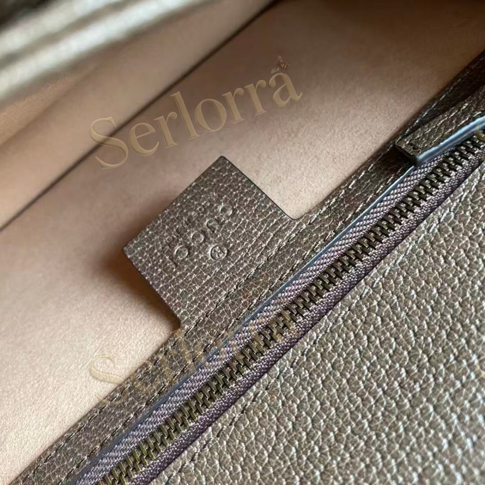 GUCCI OPHIDIA SMALL TOP HANDLE BAG