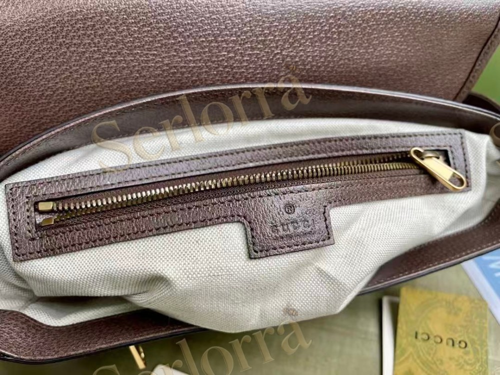 GUCCI OPHIDIA GG MEDIUM MESSENGER BAG