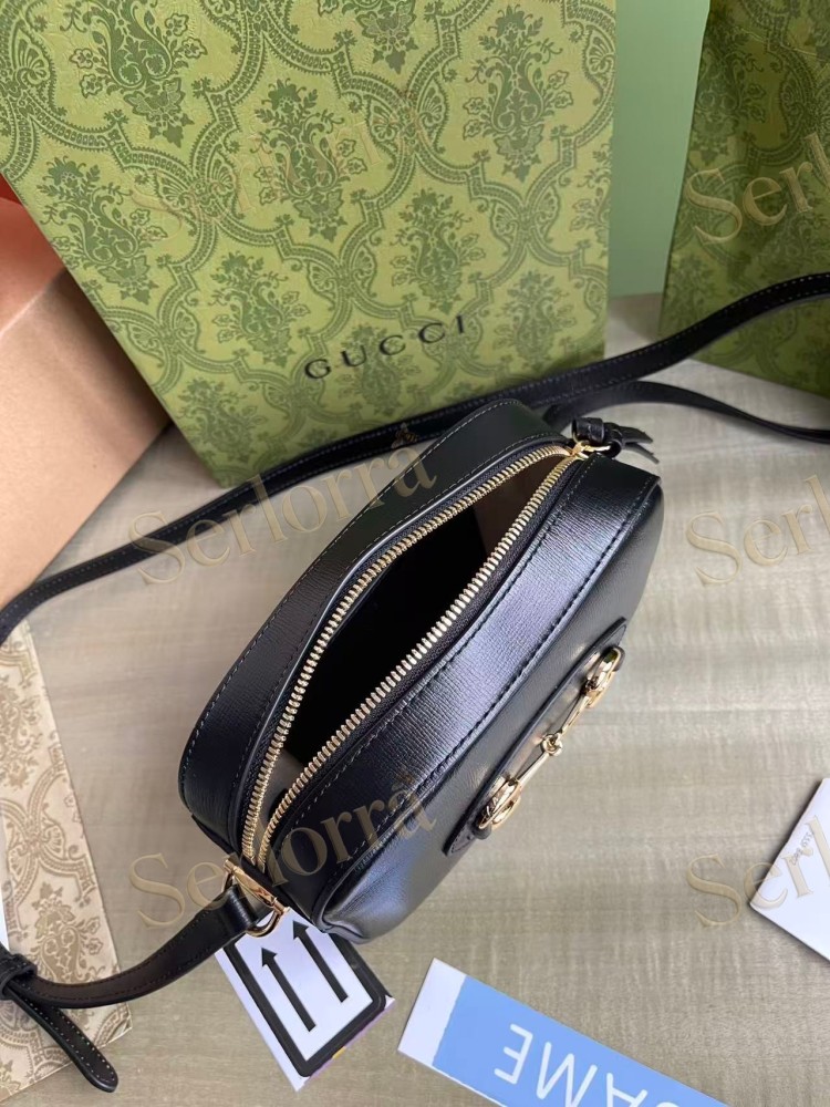 GUCCI HORSEBIT 1955 SMALL CAMERA BAG