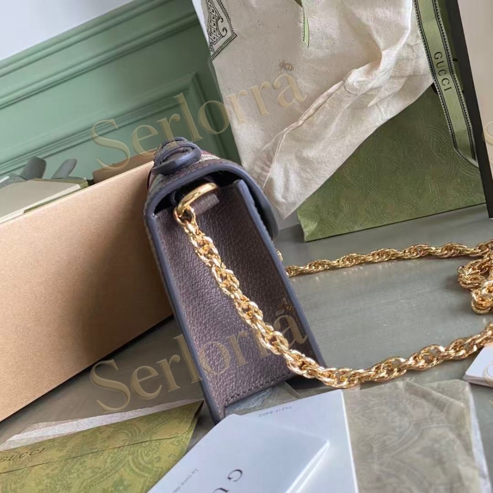 GUCCI OPHIDIA MINI TOP HANDLE BAG