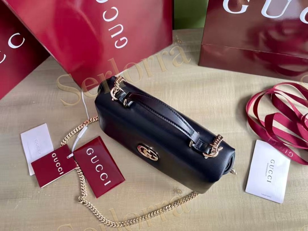 GUCCI GG MILANO SMALL TOP HANDLE BAG