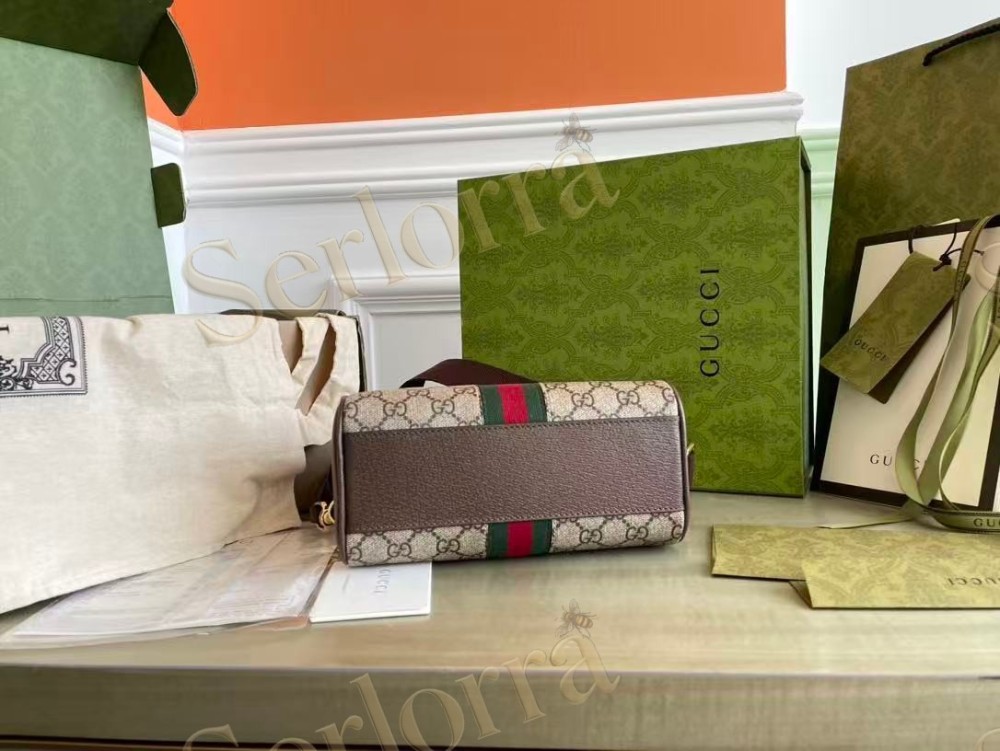 GUCCI OPHIDIA MINI TOP HANDLE BAG