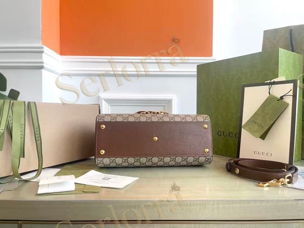 GUCCI HORSEBIT 1955 MEDIUM TOPHANDLE BAG