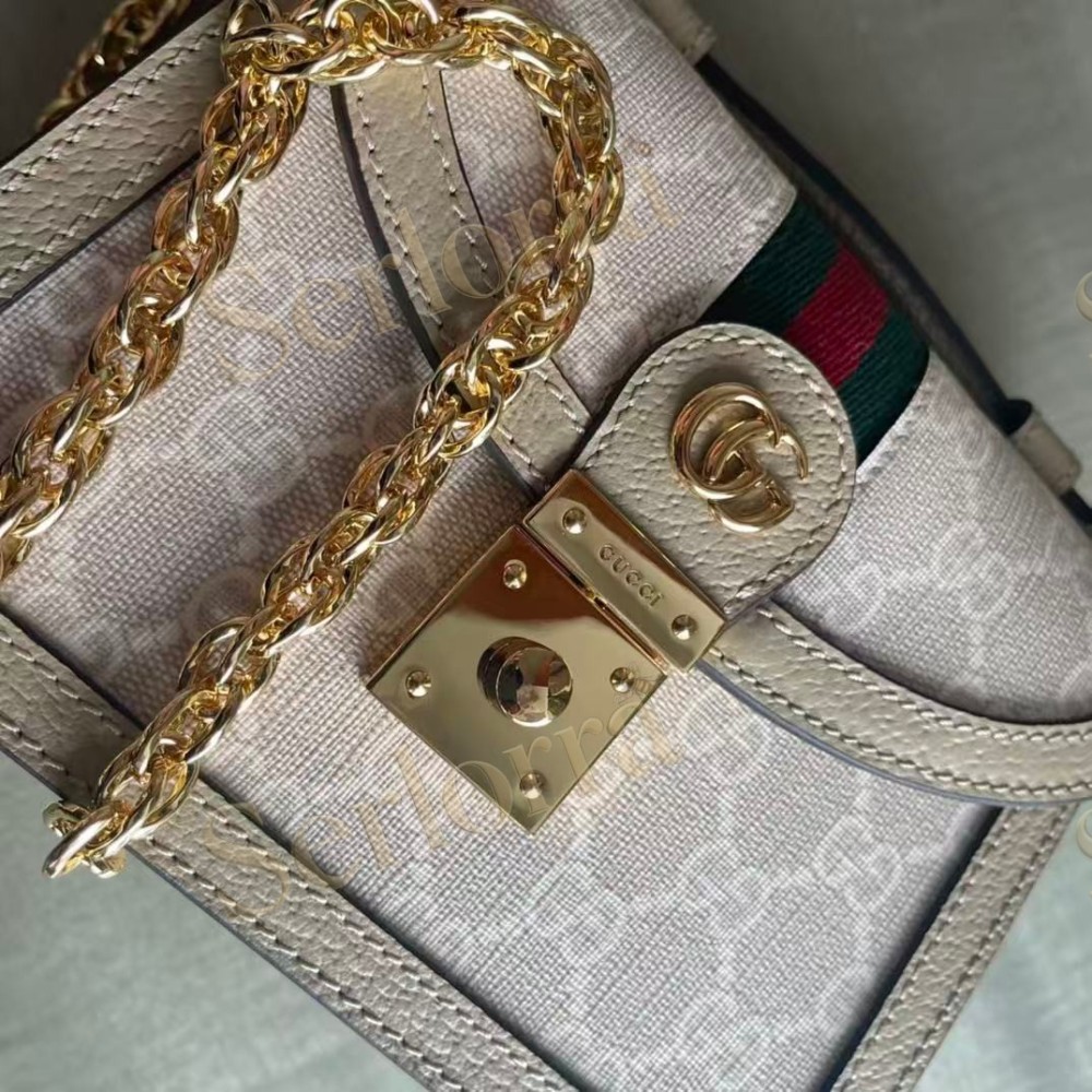 GUCCI OPHIDIA MINI TOP HANDLE BAG