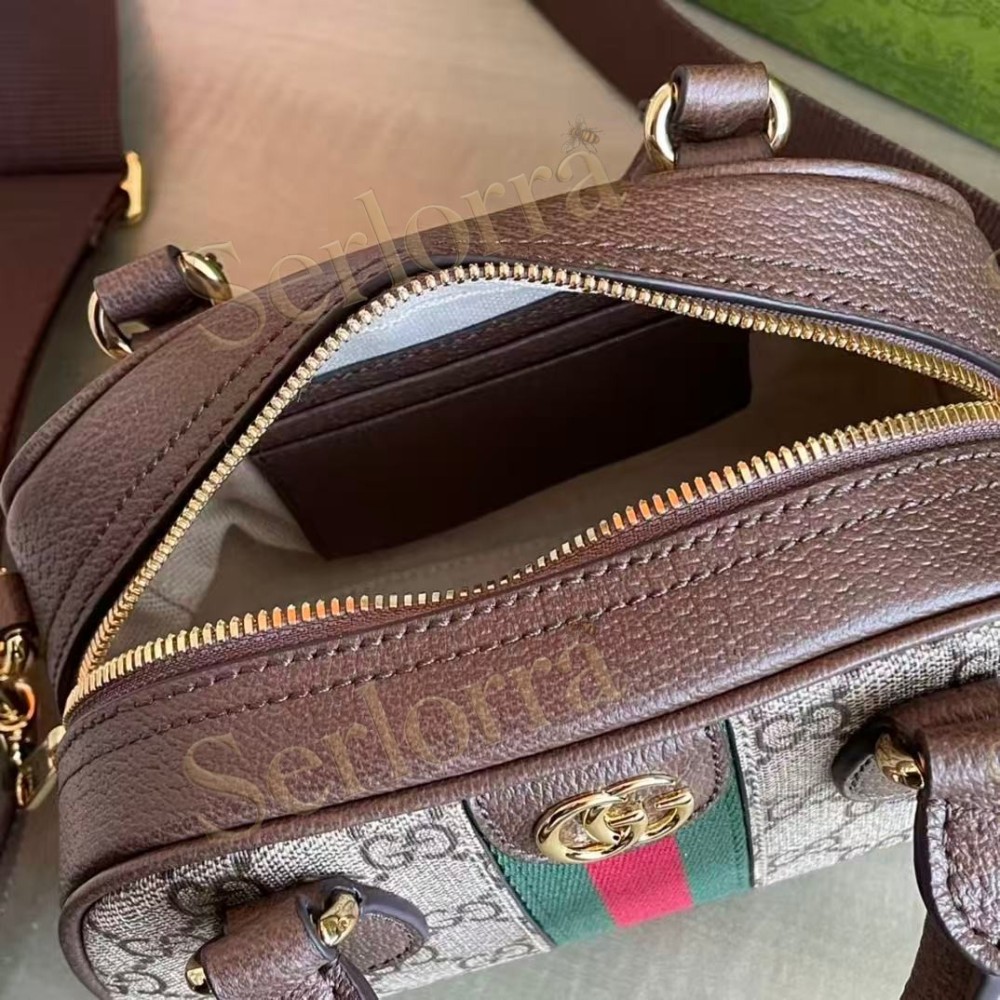GUCCI OPHIDIA MINI TOP HANDLE BAG