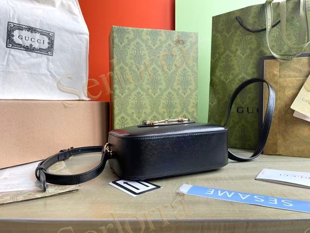 GUCCI HORSEBIT 1955 SMALL CAMERA BAG