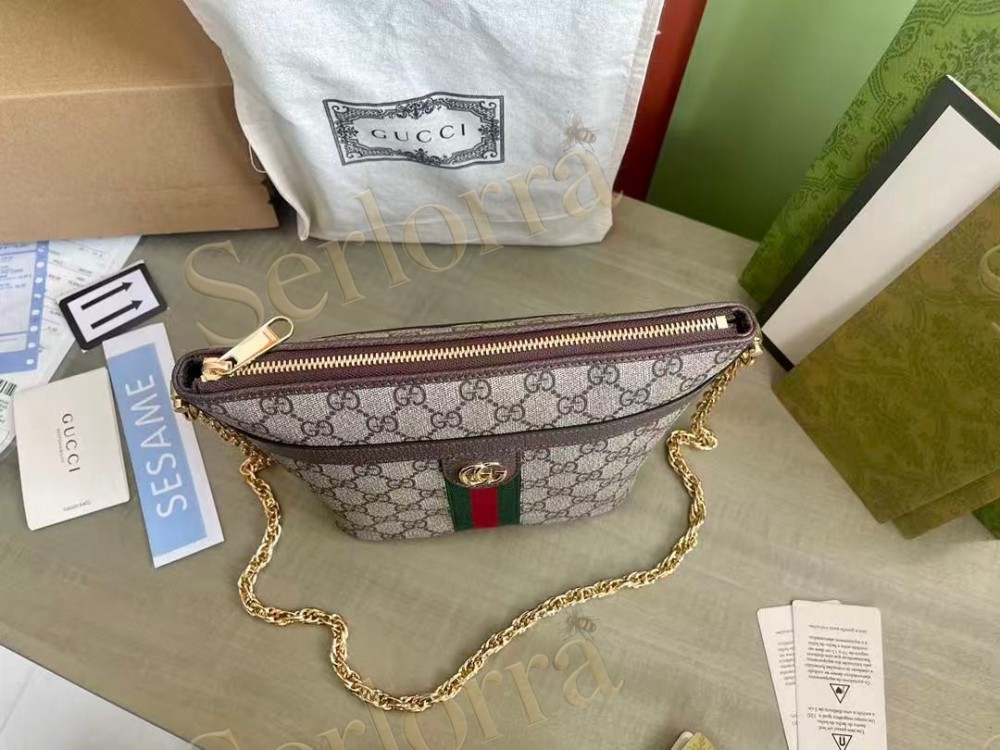 GUCCI OPHIDIA GG MINI SHOULDER BAG
