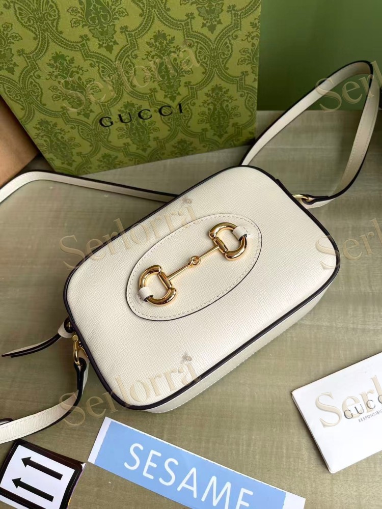 GUCCI HORSEBIT 1955 SMALL CAMERA BAG