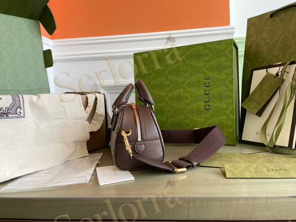 GUCCI OPHIDIA MINI TOP HANDLE BAG