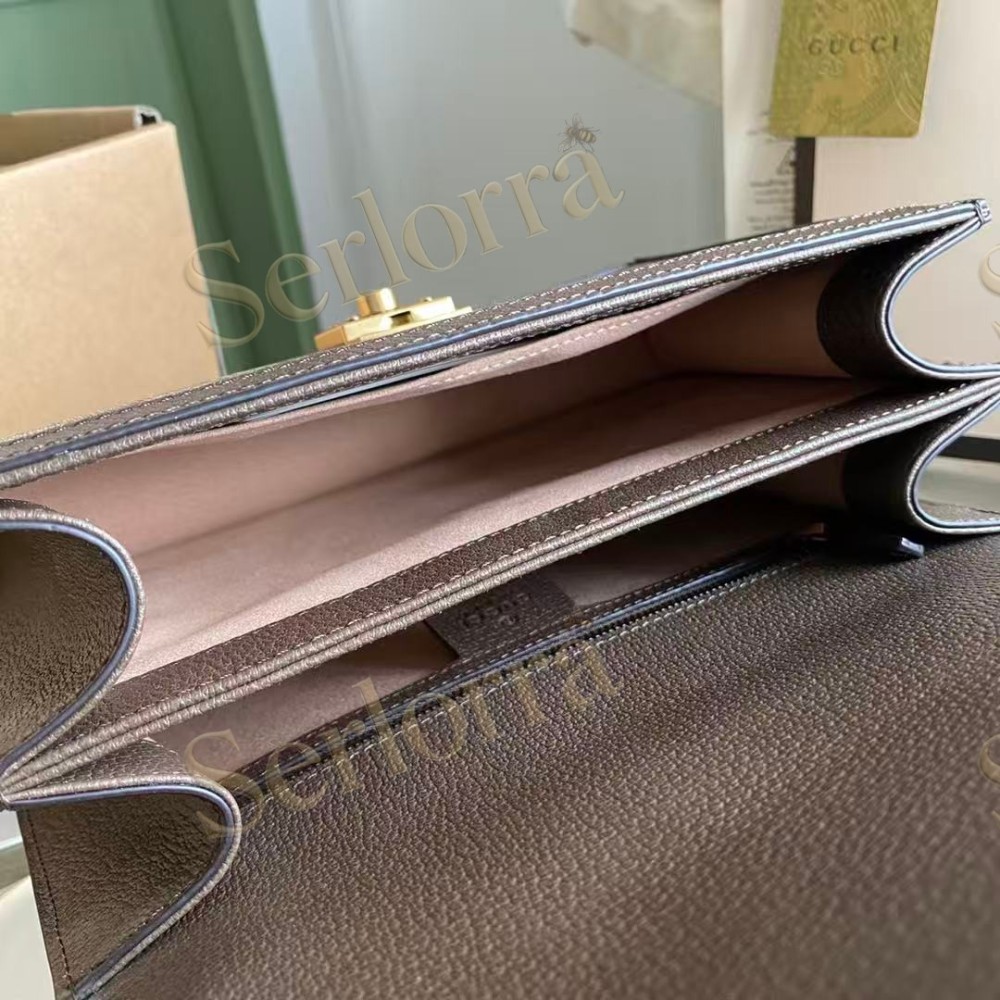 GUCCI OPHIDIA SMALL TOP HANDLE BAG