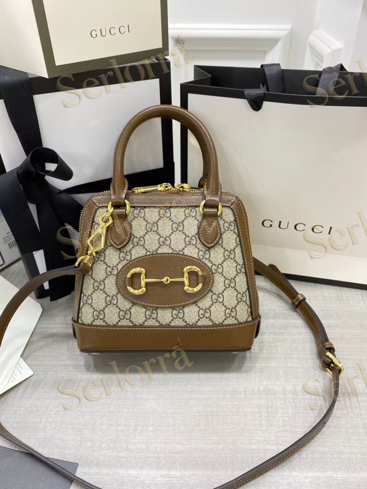 GUCCI HORSEBIT 1955 MINI TOP HANDLE BAG