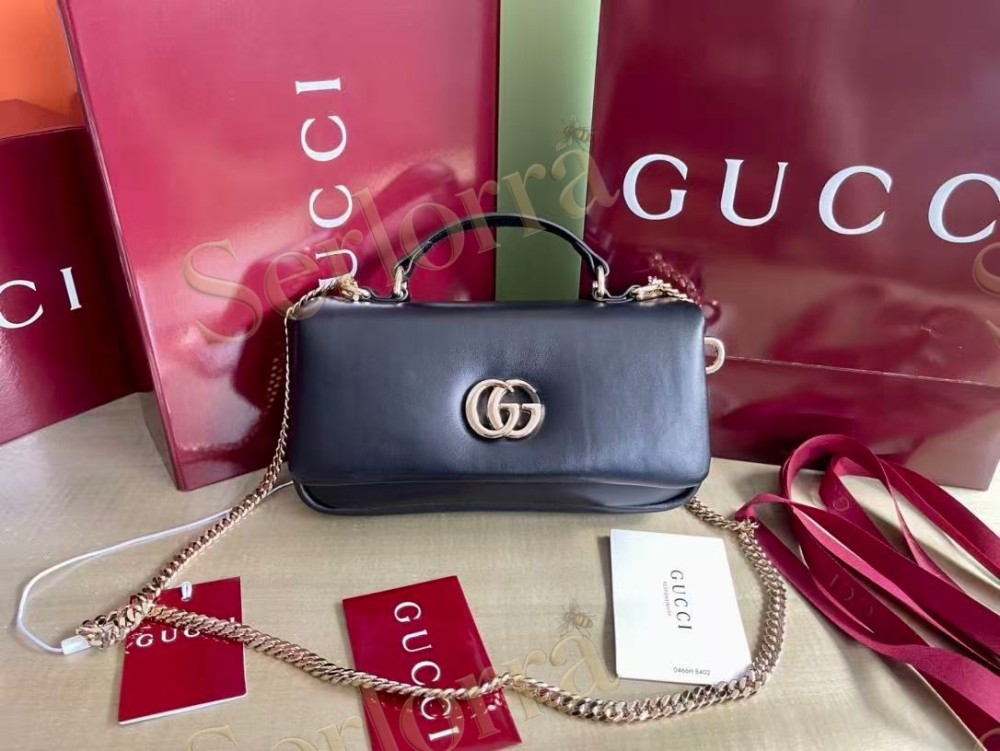 GUCCI GG MILANO SMALL TOP HANDLE BAG