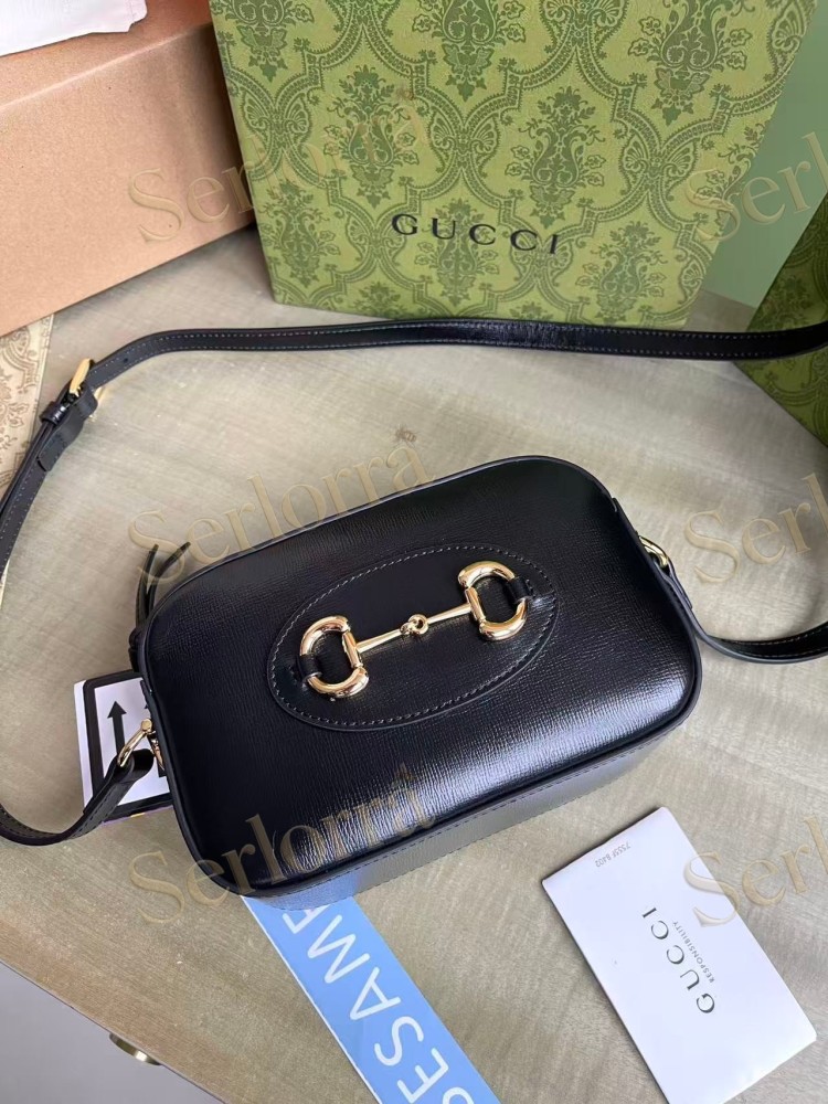 GUCCI HORSEBIT 1955 SMALL CAMERA BAG