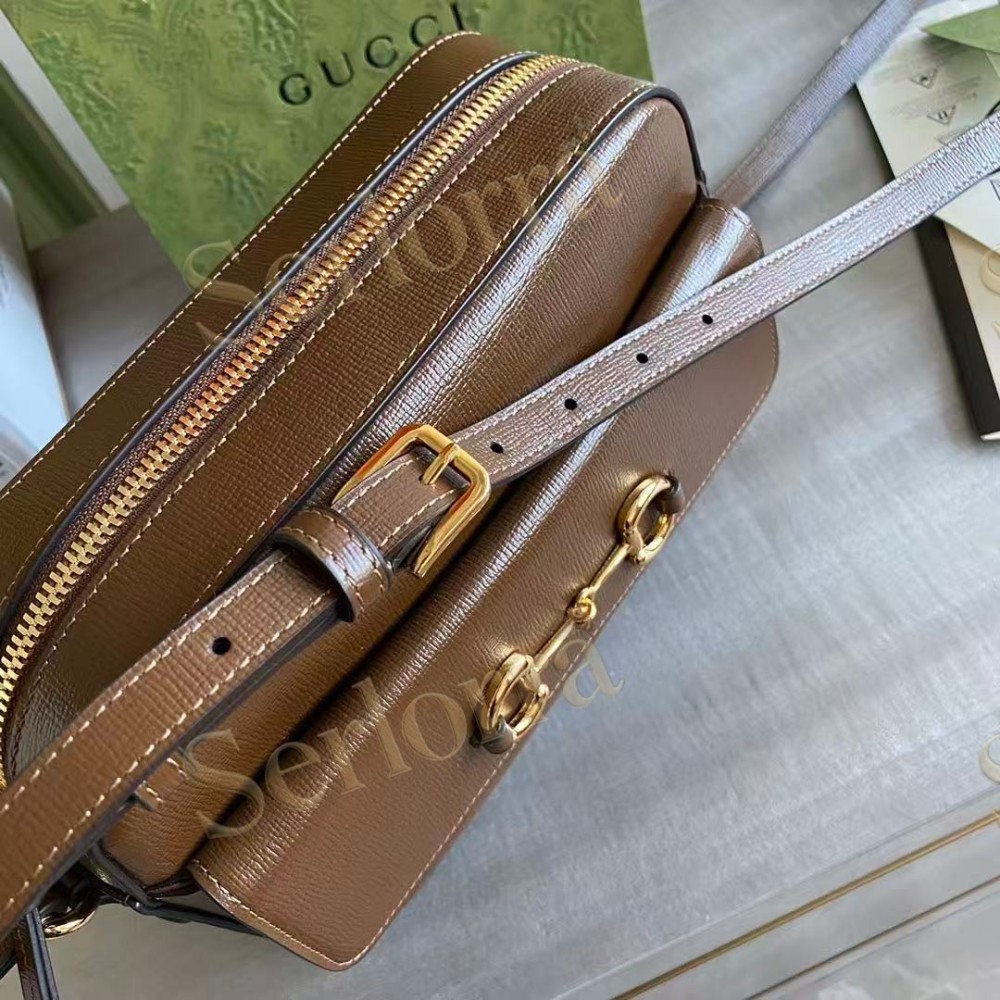 GUCCI HORSEBIT 1955 SMALL CAMERA BAG