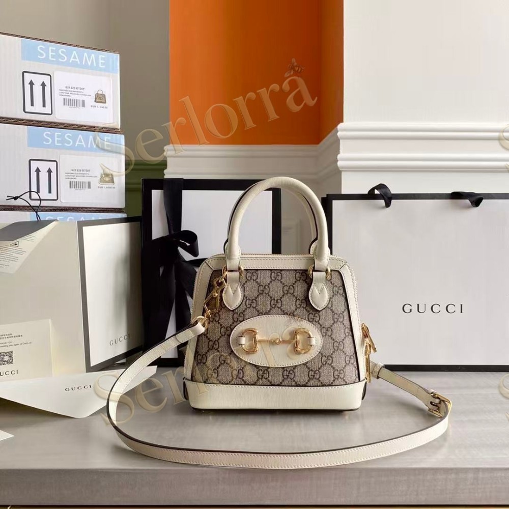GUCCI HORSEBIT 1955 MINI TOP HANDLE BAG
