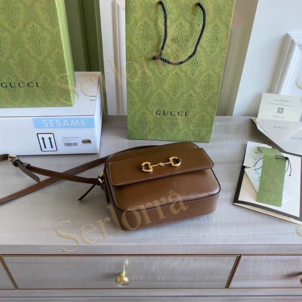 GUCCI HORSEBIT 1955 SMALL CAMERA BAG