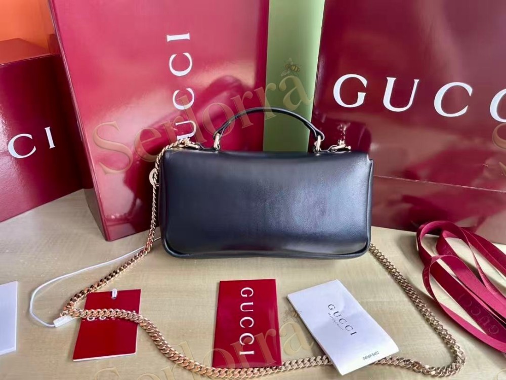 GUCCI GG MILANO SMALL TOP HANDLE BAG
