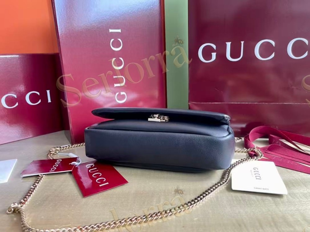 GUCCI GG MILANO SMALL TOP HANDLE BAG