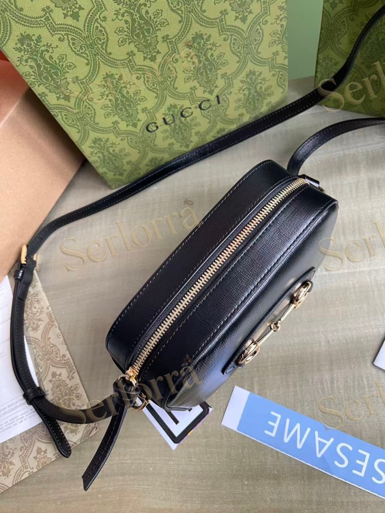 GUCCI HORSEBIT 1955 SMALL CAMERA BAG