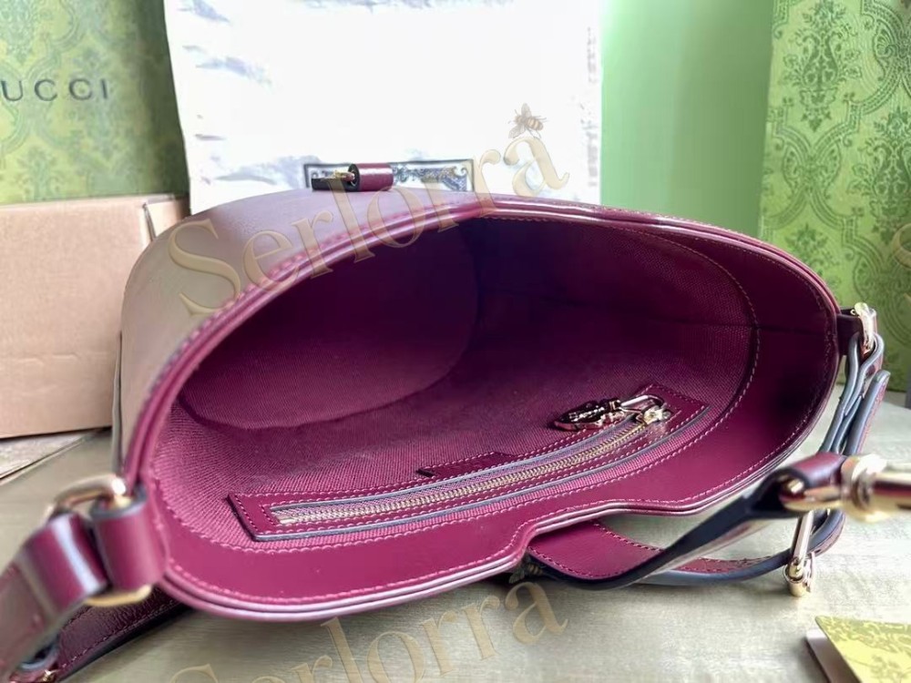 GUCCI LEATHER MINI BUCKET