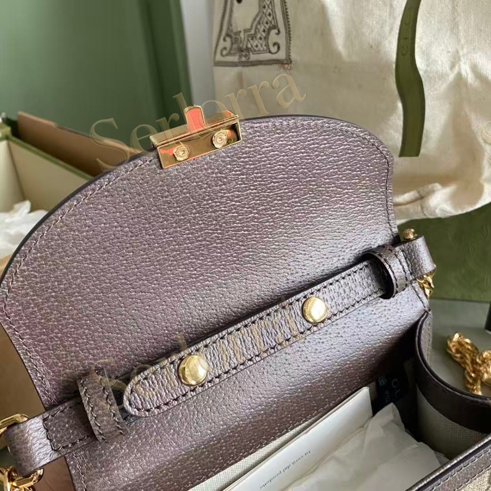 GUCCI OPHIDIA MINI TOP HANDLE BAG