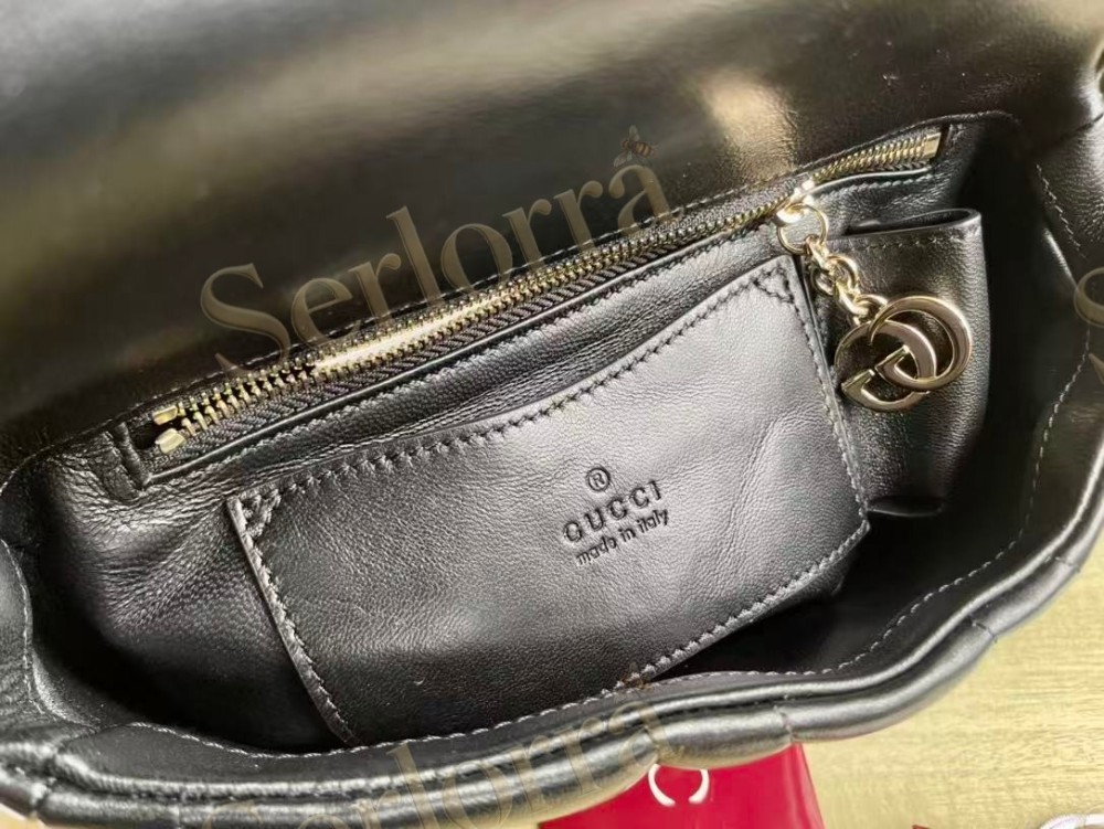 GUCCI GG MILANO SMALL TOP HANDLE BAG