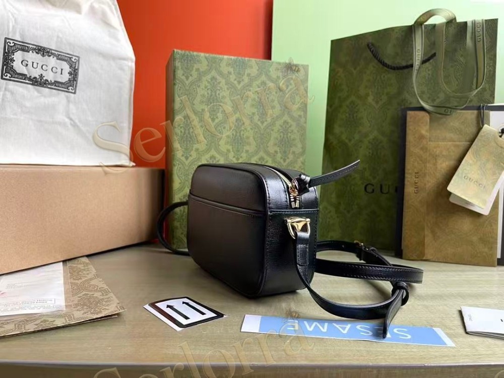 GUCCI HORSEBIT 1955 SMALL CAMERA BAG