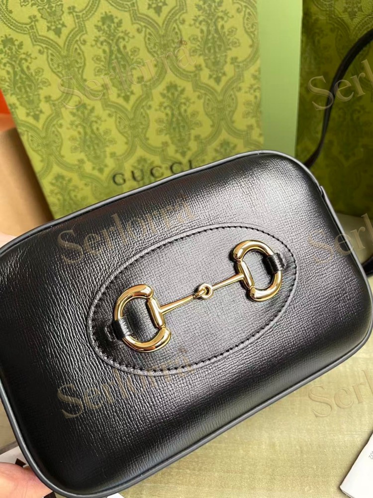 GUCCI HORSEBIT 1955 SMALL CAMERA BAG