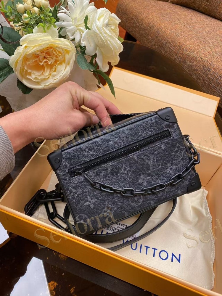LOUIS VUITTON MINI SOFT TRUNK CHAIN BAG