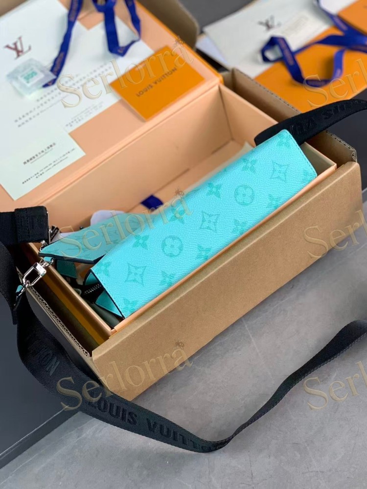 LOUIS VUITTON GASTON WEARABLE WALLET MIAMI GREEN