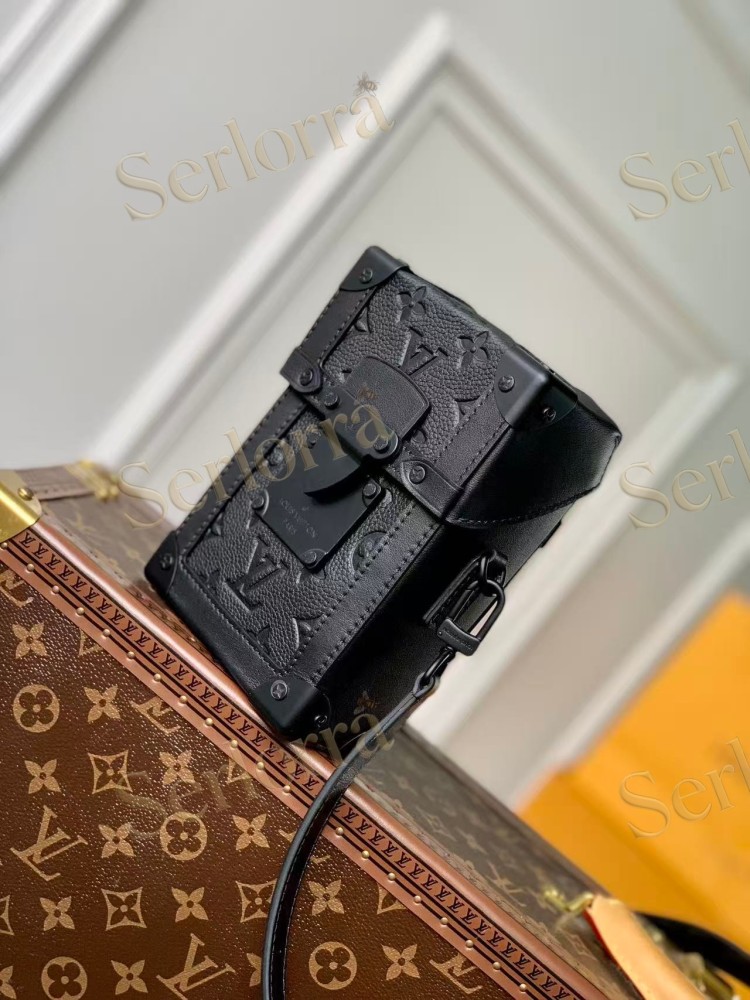 LOUIS VUITTON VERTICAL TRUNK WEARABLE WALLET MEN'S BAG 'BLACK'