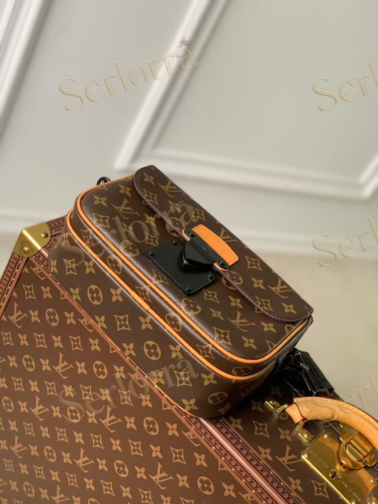 LOUIS VUITTON S-LOCK MESSENGER BAG