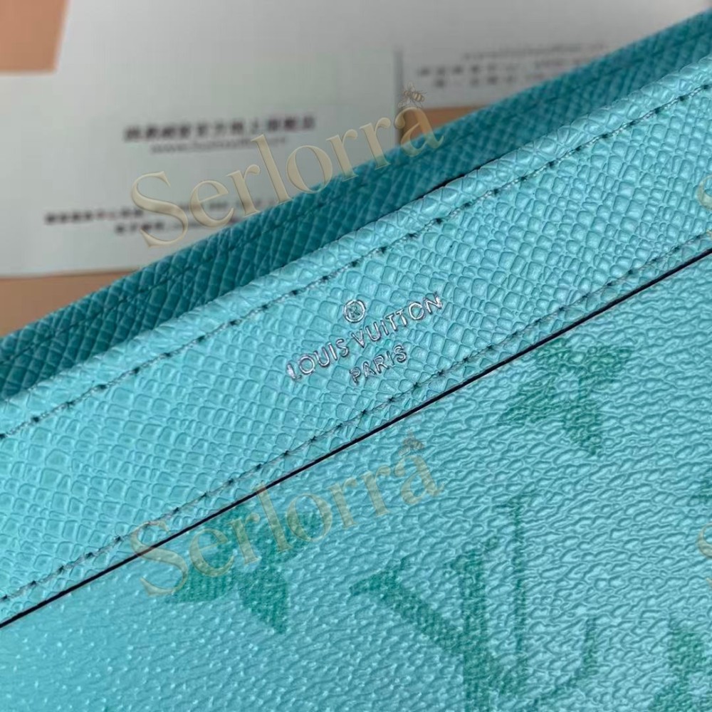 LOUIS VUITTON GASTON WEARABLE WALLET MIAMI GREEN