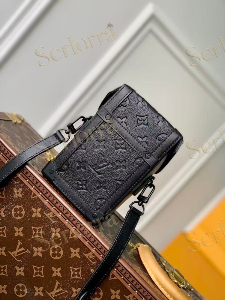 LOUIS VUITTON VERTICAL TRUNK WEARABLE WALLET MEN'S BAG 'BLACK'