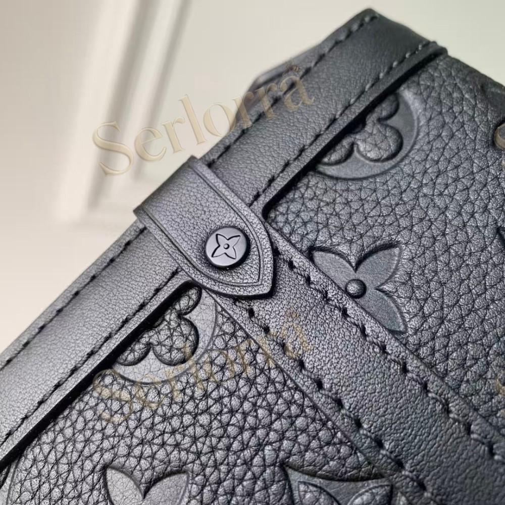 LOUIS VUITTON VERTICAL TRUNK WEARABLE WALLET MEN'S BAG 'BLACK'