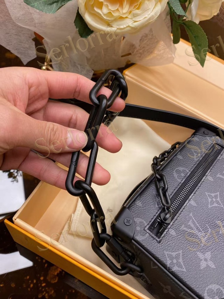 LOUIS VUITTON MINI SOFT TRUNK CHAIN BAG