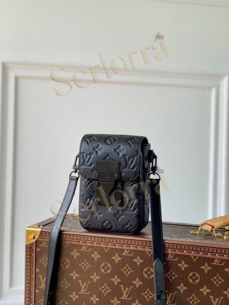 LOUIS VUITTON S-LOCK VERTICAL WEARABLE WALLET