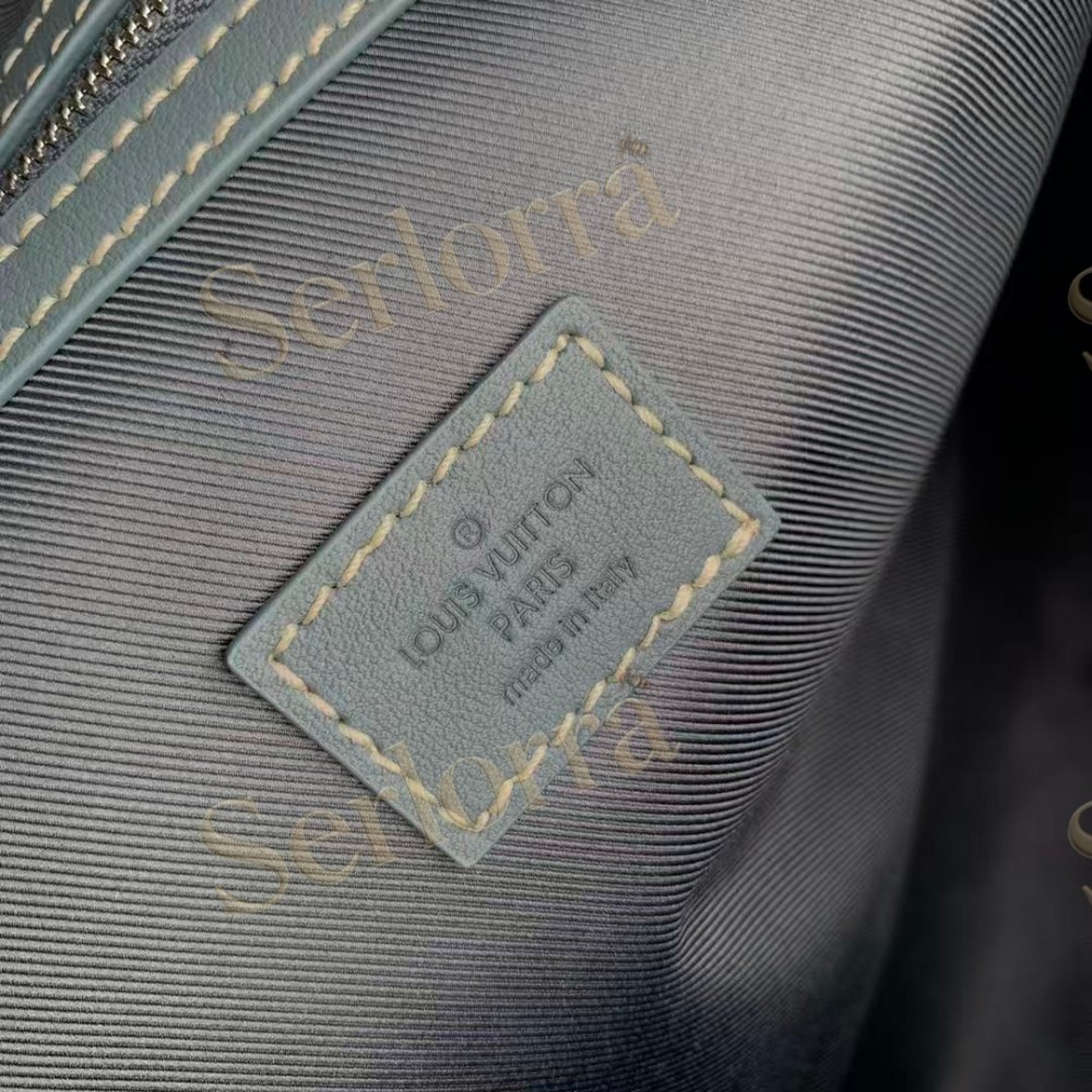 LOUIS VUITTON DENIM KEEPALL BANDOULIÈRE 50