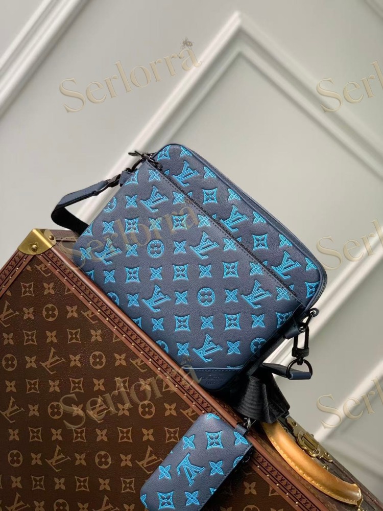 LOUIS VUITTON NAM TRIO MESSENGER BAG 'BLUE