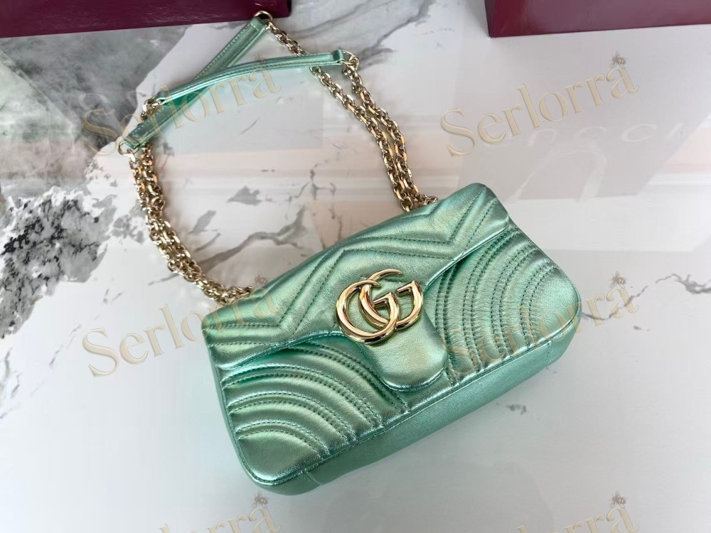 GUCCI GG MARMONT SMALL SHOULDER BAG