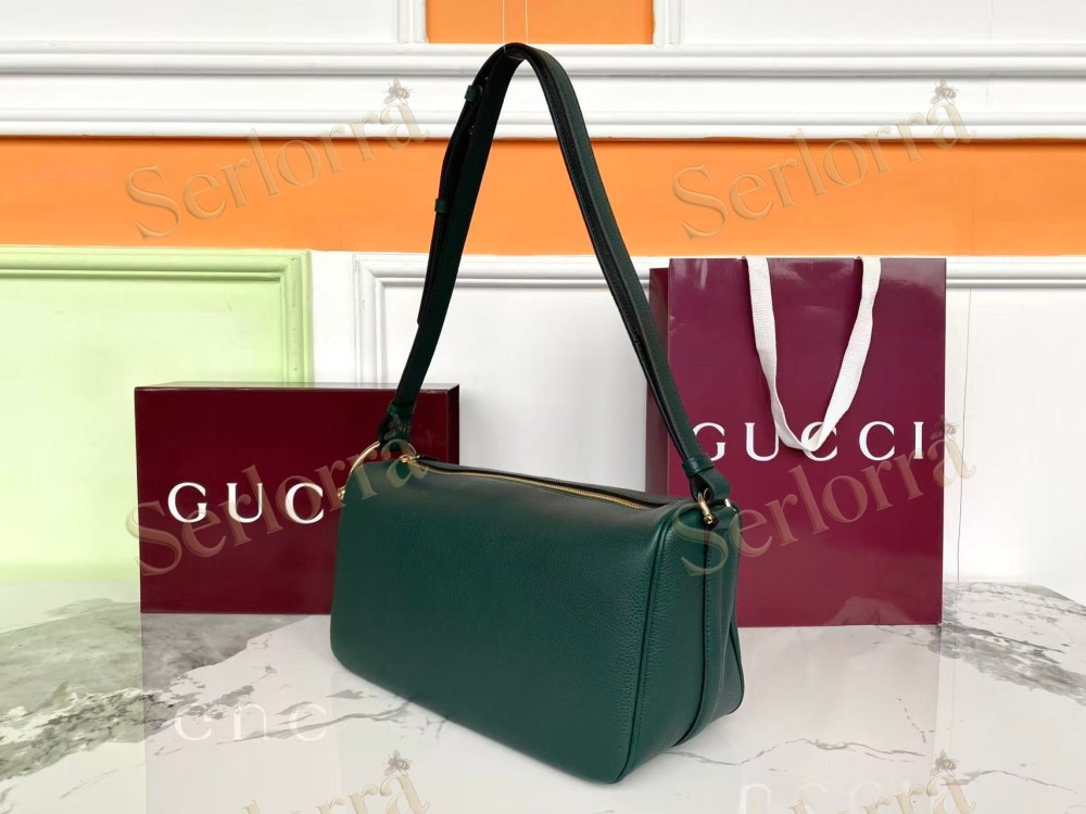 GUCCI HALF HORSEBIT MEDIUM SHOULDER BAG