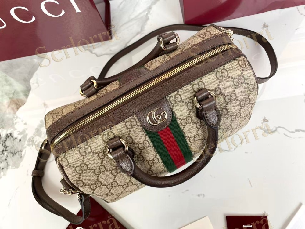GUCCI OPHIDIA MEDIUM BOSTON BAG