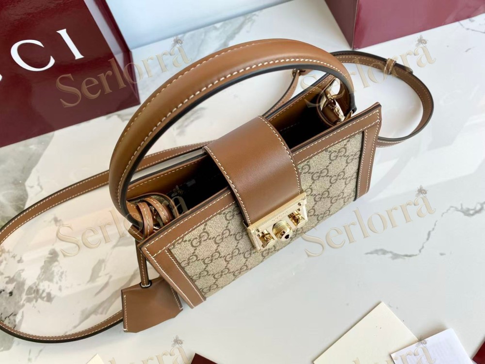 GUCCI PADLOCK SMALL TOP HANDLE BAG